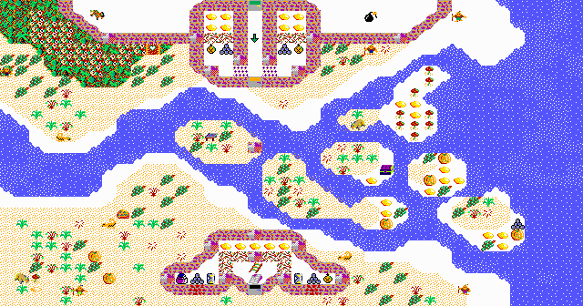 Das M&uuml;ndungsdelta der "Gonga"